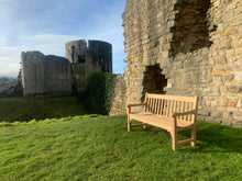 Load image into Gallery viewer, 2023-01-28-Rochester bench 5ft in teak wood, Barnard Castle