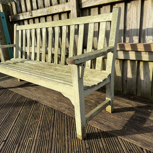 Vintage Teak Bench 6ft (2)