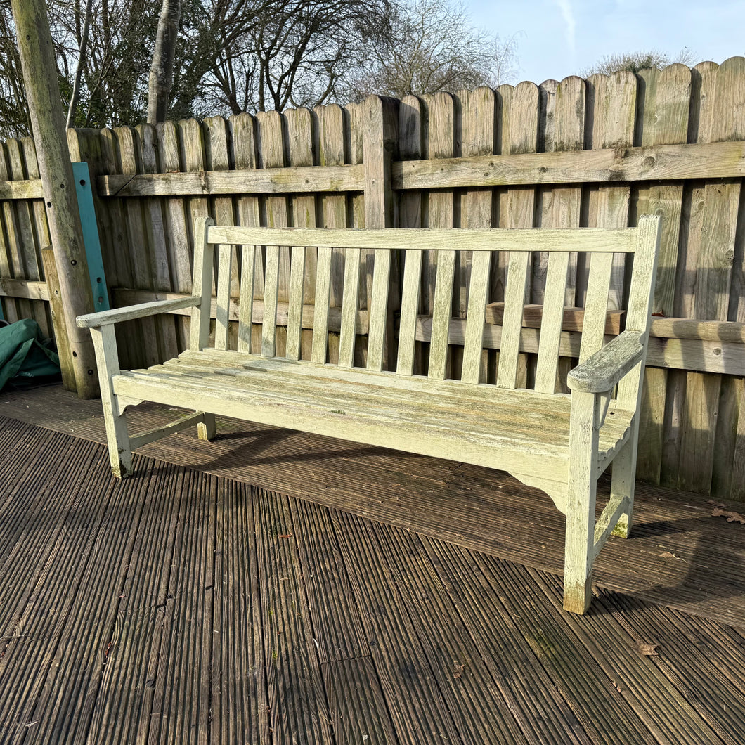 Vintage Teak Bench 6ft (3)