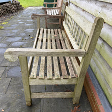 Load image into Gallery viewer, Vintage Teak Bench 5ft St Mawes Castle(5)