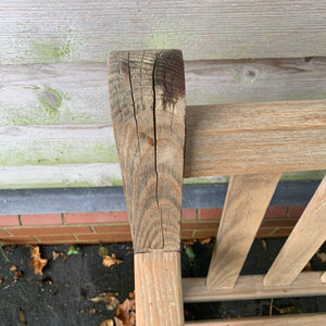 Vintage Teak Bench 6ft (1)