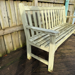 Vintage Teak Bench 6ft (3)