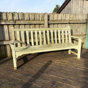 Vintage Teak Bench 6ft (2)