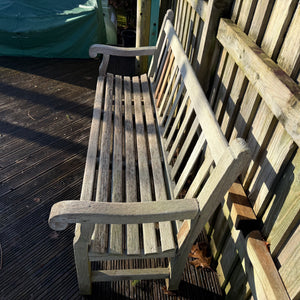 Vintage Teak Bench 6ft (4)