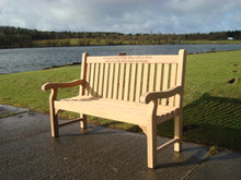 Load image into Gallery viewer, Kenilworth Memorial Bench 5ft in FSC Certified Teak wood