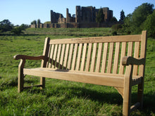 Load image into Gallery viewer, Kenilworth Memorial Bench 6ft in FSC Certified Teak Wood