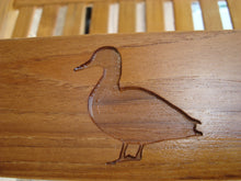 Load image into Gallery viewer, Duck carving to wood