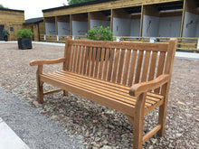 Load image into Gallery viewer, Kenilworth Memorial Bench 6ft in FSC Certified Teak Wood