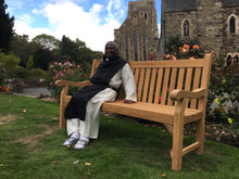 Load image into Gallery viewer, Kenilworth Memorial Bench 6ft in FSC Certified Teak Wood