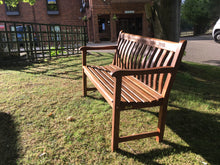 Load image into Gallery viewer, Broadfield Memorial Bench 4ft in FSC Certified Cornis wood (Free cornis oil)