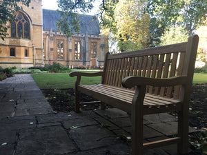 Kenilworth Memorial Bench 6ft in FSC Certified Teak Wood