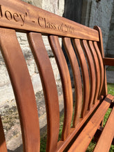 Load image into Gallery viewer, Broadfield Memorial Bench 5ft in FSC Certified Cornis wood (Free cornis oil)