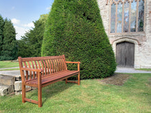 Load image into Gallery viewer, Broadfield Memorial Bench 5ft in FSC Certified Cornis wood (Free cornis oil)