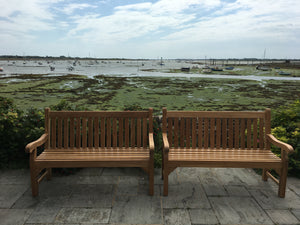 Kenilworth Memorial Bench 5ft in FSC Certified Teak wood